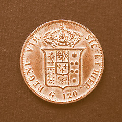 Image showing  Vintage coin vintage