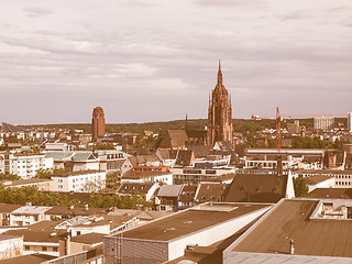 Image showing Frankfurt am Main vintage