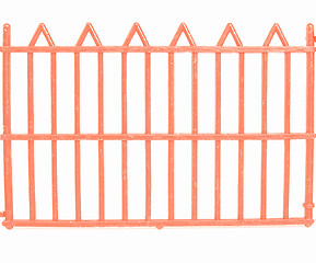 Image showing  Fence picture vintage