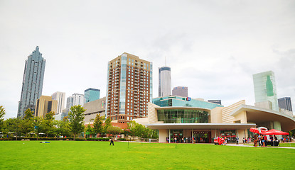 Image showing World of Coca-Cola in Centennial Olympic park