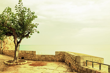 Image showing Seafront in Peniscola, Spain