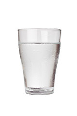 Image showing Glass of cold water