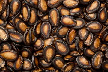 Image showing Black melon seeds