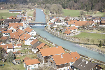 Image showing view to Eschenlohe