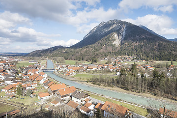 Image showing view to Eschenlohe