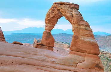 Image showing Delicate Arch at the Arches National park