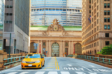 Image showing Grand Central Terminal viaduc and old entrance