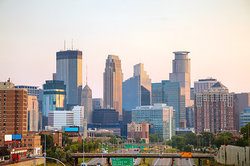 Image showing Downtown Minneapolis, Minnesota