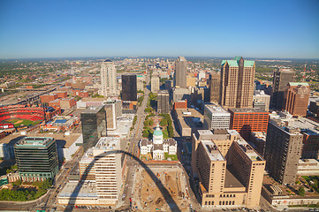 Image showing Downtown St Louis, MO with the Old Courthouse