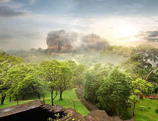 Image showing Garden near Sigiriya