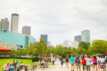 Image showing World of Coca-Cola in Centennial Olympic park