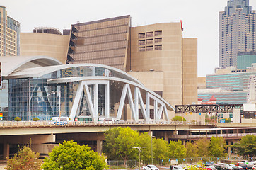 Image showing Philips Arena and CNN Center in Atlanta, GA