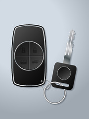 Image showing Car key and remote with functions