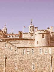 Image showing Tower of London vintage