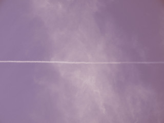Image showing  Blue sky vintage