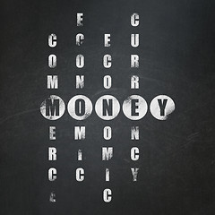 Image showing Banking concept: Money in Crossword Puzzle