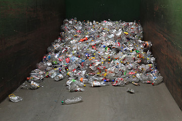Image showing plastic pet bottle garbage