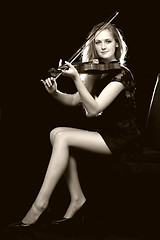 Image showing Violinist