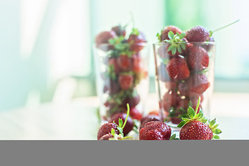 Image showing Fresh ripe strawberry