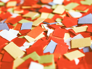 Image showing  Confetti vintage