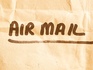 Image showing  Letter envelope vintage