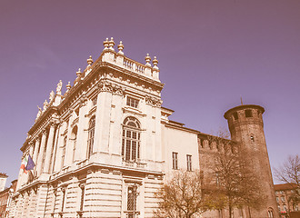 Image showing Palazzo Madama Turin vintage