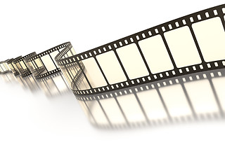 Image showing vintage film strip