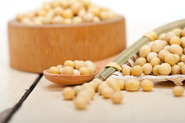 Image showing organic soya beans 