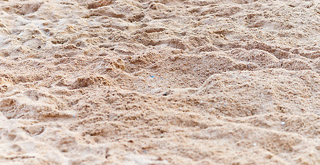 Image showing beach sand background