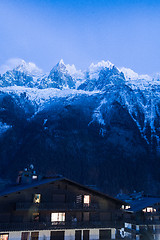 Image showing night scene of mountain landscape