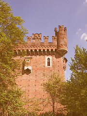 Image showing Medieval Castle Turin vintage