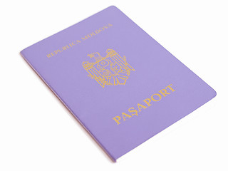 Image showing  Passport vintage