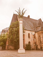 Image showing Nikolaikirche Leipzig vintage