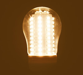 Image showing  LED Light Bulb vintage