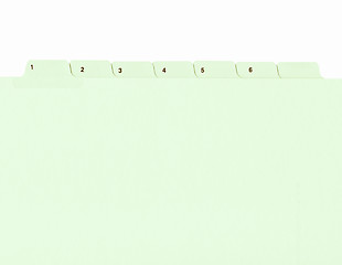 Image showing  Folder vintage