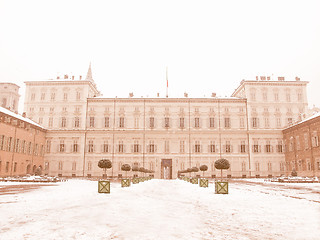 Image showing Palazzo Reale, Turin vintage