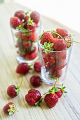 Image showing Fresh ripe strawberry