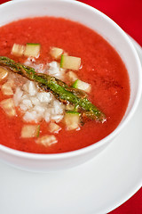 Image showing tomato soup gazpacho
