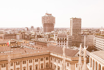 Image showing Milan, Italy vintage