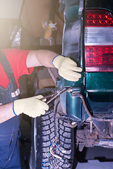 Image showing Repairing automotive body