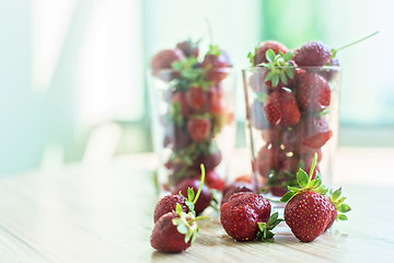 Image showing Fresh ripe strawberry