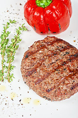 Image showing grilled beef steak 