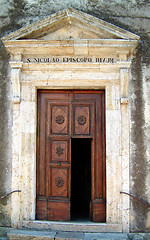 Image showing Church door