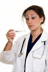 Image showing Worried doctor