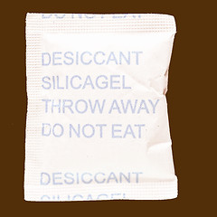 Image showing  Desiccant silicagel vintage