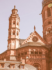 Image showing Mainz Cathedral vintage