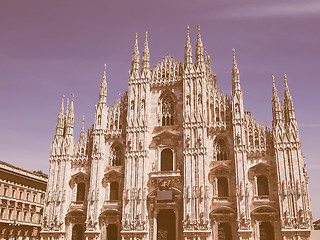 Image showing Duomo, Milan vintage