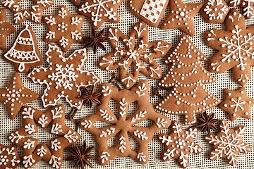 Image showing Gingerbread cookies