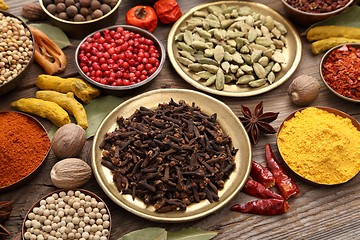 Image showing Indian spices.