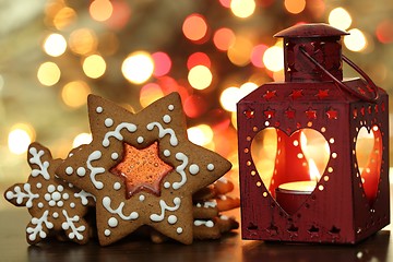 Image showing Gingerbread cookies